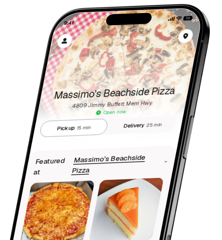 Massimo’s Beachside Pizza app preview
